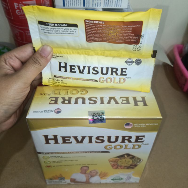 

HEVISURE GOLD SUSU NON SUGAR OBAT DIABETES KENCING MANIS PALING BAGUS