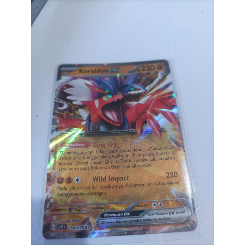 Koraidon ex 050/078 RR - Pokemon TCG Indonesia