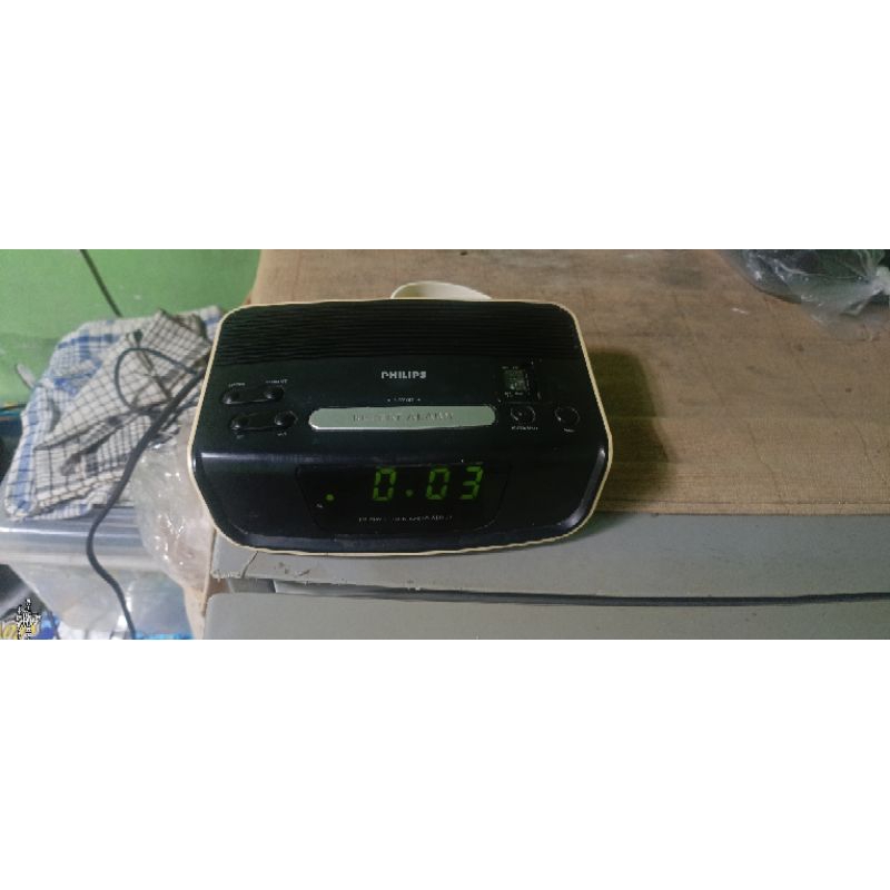 alarm clock radio philip