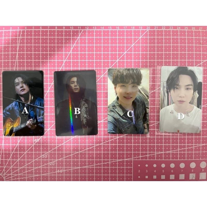Official PC Photocard BTS Yoongi Suga DDay Butter PTD