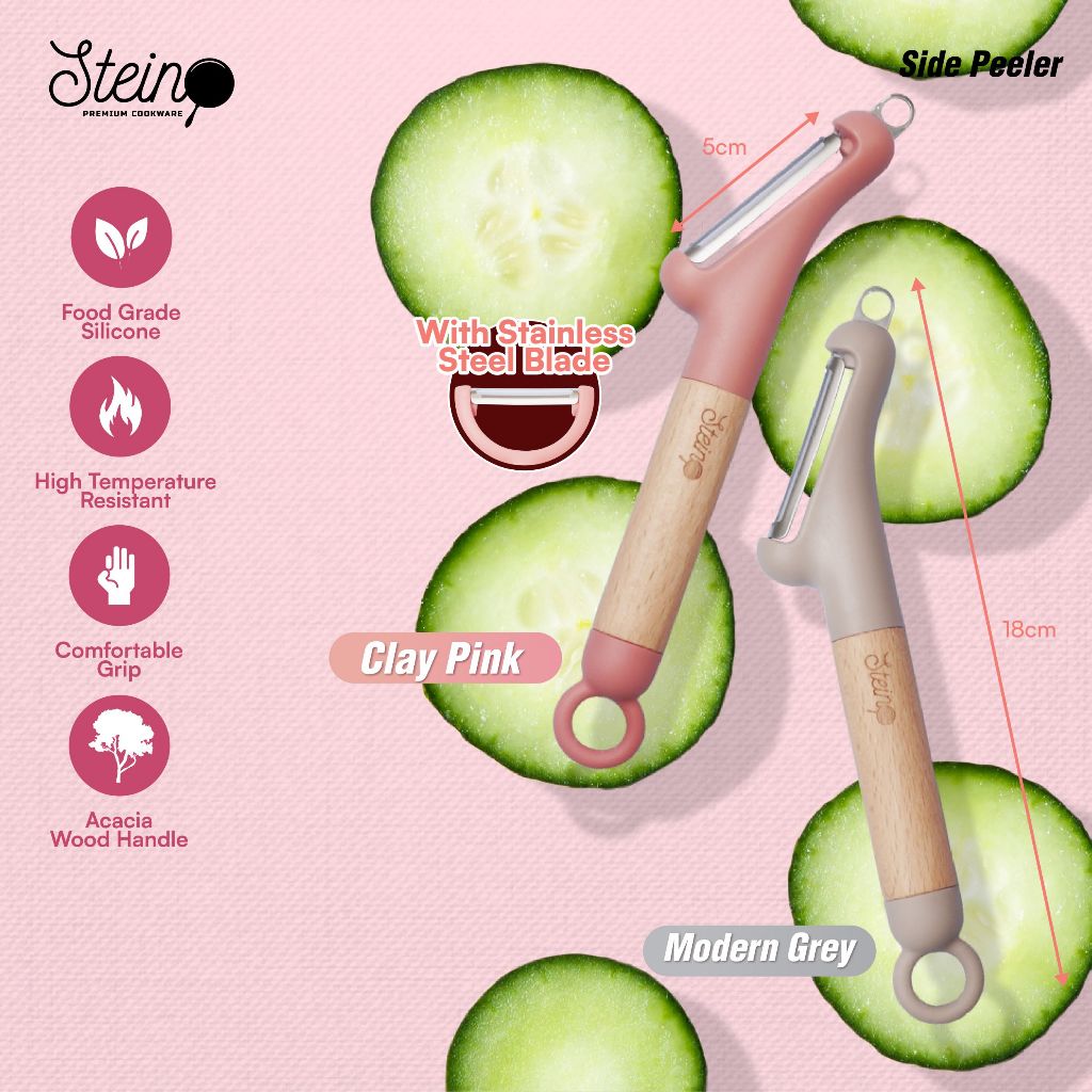 STEIN Side Peeler - Alat Pengupas Buah/Sayuran