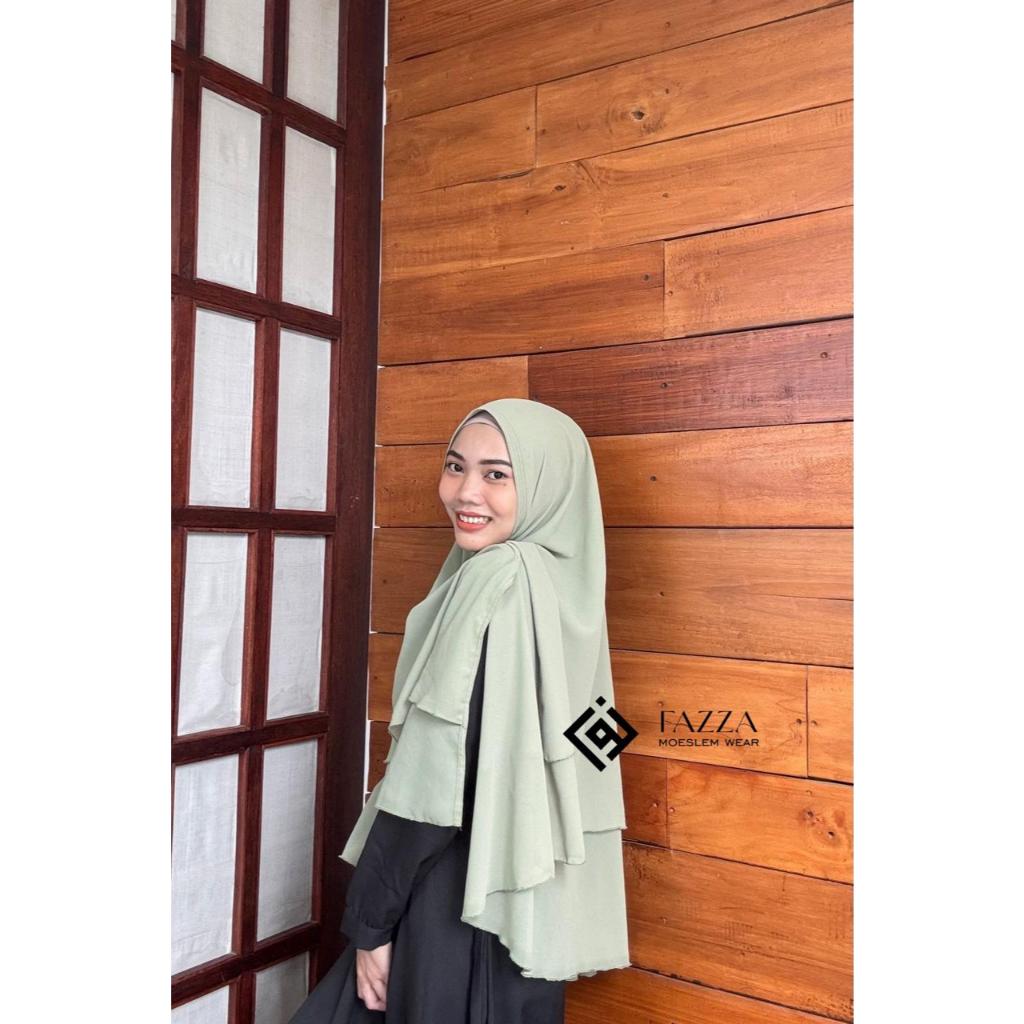 Hijab Syar'i Ceruty 2 Layer