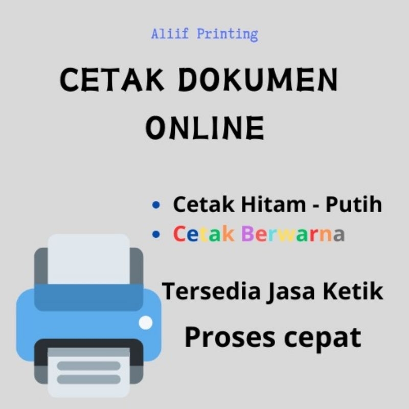 

Cetak dokumen skripsi/makalah/tugas akhir/persentasi proses cepat