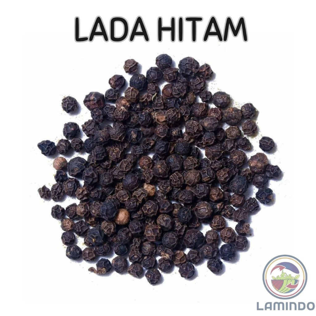 

Lada hitam Lampung 100 gram, 250 gram, 500 gram, 1 kg / Black Pepper Grade A