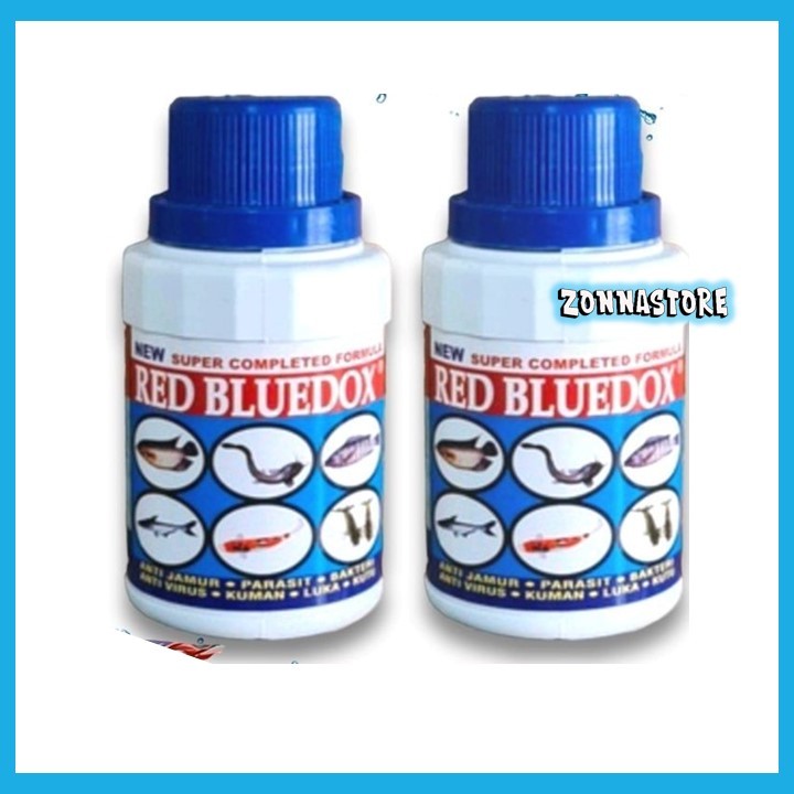Obat ikan jamur parasit RED BLUEDOX 120ML TAMASINDO