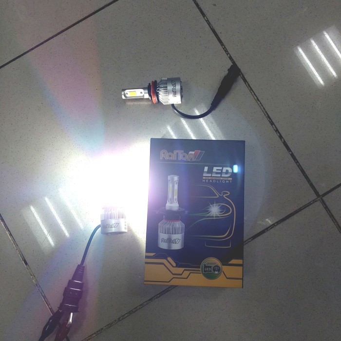 Bohlamp LED Putih Mobil H11 Raiton