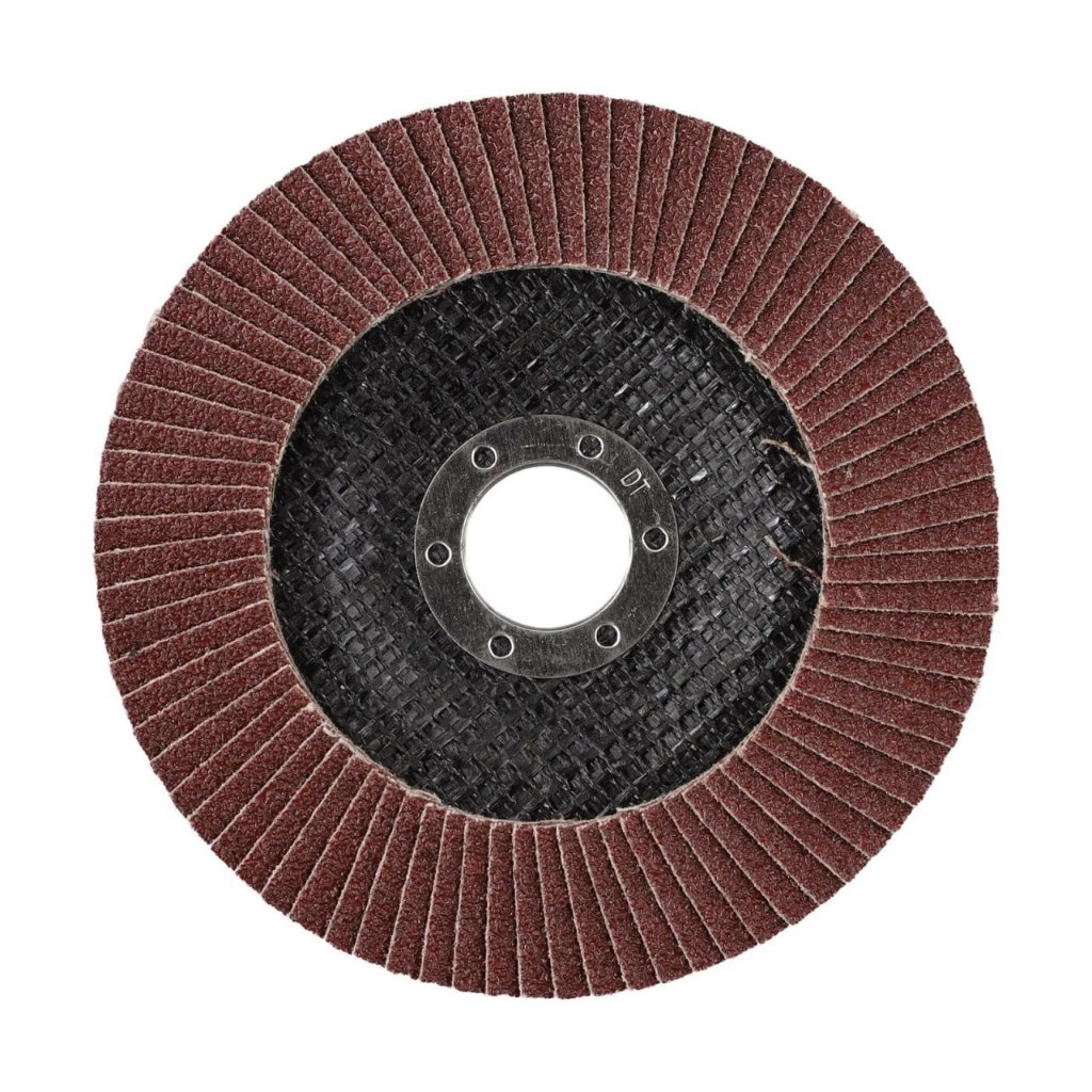 Amplas Mata Gerinda Flap Susun 4 Inch Penghilang Karat Besi Logam Pengamplasan Kayu Serbaguna