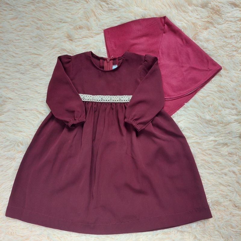 Set Gamis Anak 3 bulan - 5 tahun