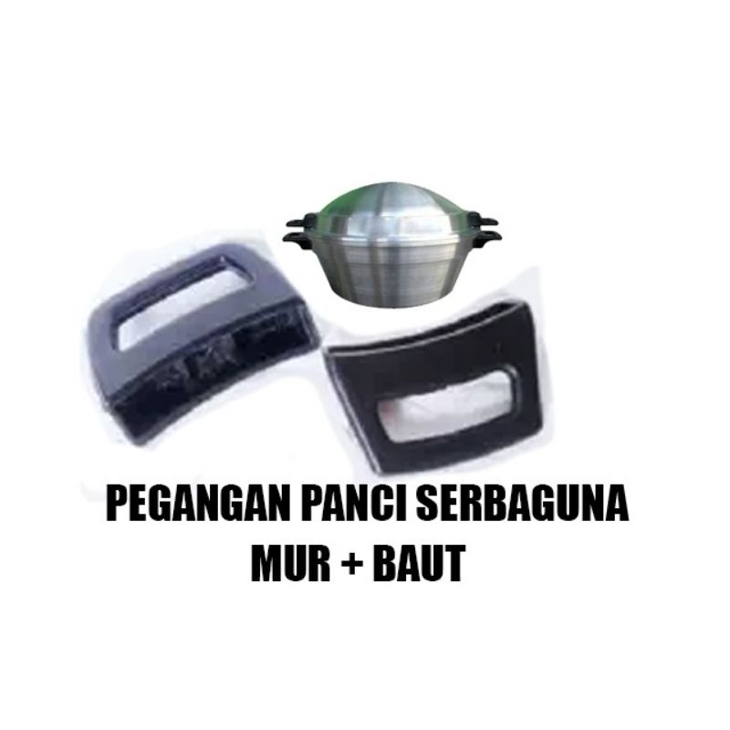 2 biji handle panci serbaguna.pegangan panci serbaguna.pegangan panci serbaguna.dapat 2 pcs gratis f