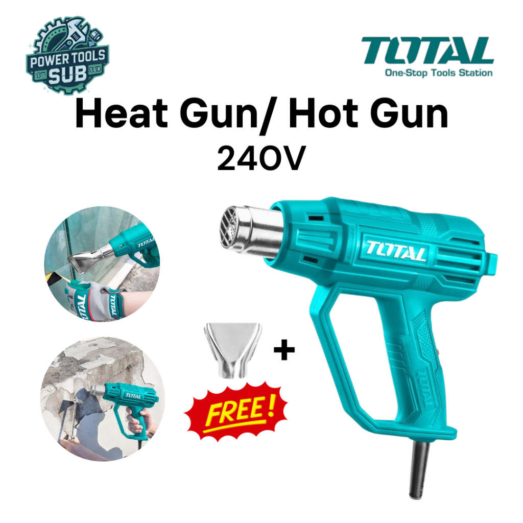Total Mesin Pemanas Heat Gun Hot Gun HeatGun