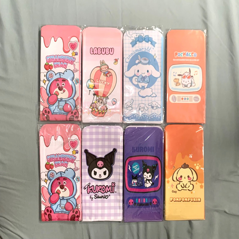 

AMPLOP ANGPAO LEBARAN JUMBO MOTIF KUROMI SANRIO | 1 Pack isi 10 Pcs