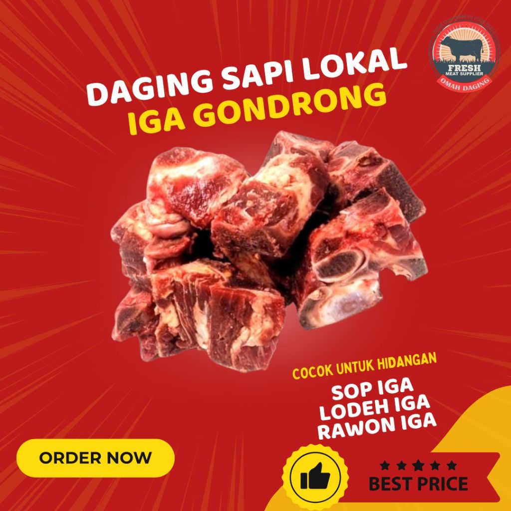

IGA GONDRONG NECKBONE SAPI HALAL