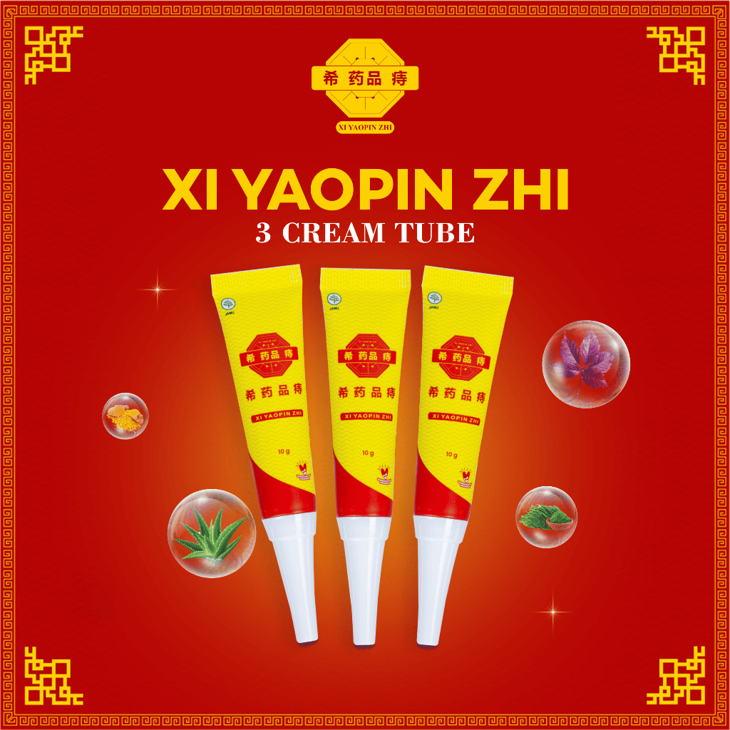 XI YAOPIN ZHI SALEP ISI 3 HERBAL WASIR AMBEIYEN  SALEP WASIR HERBAL ALAMI BPOM
