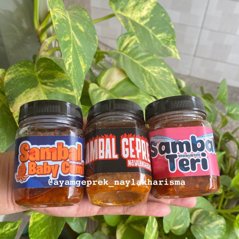 

(Paket Bundling)3 Varian Sambal by Nayla Kharisma