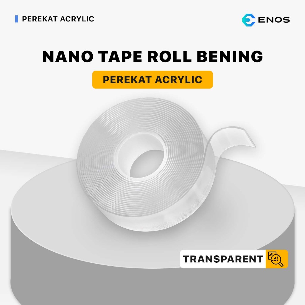 

NANO TAPE ROLL BENING 30MM X 1 M / DOUBLE TAPE BENING