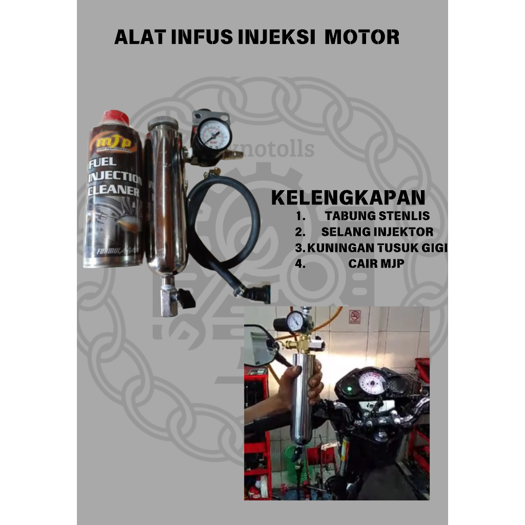 alat infus injeksi motor pembersih ruang bakar injeksi pembersih injeksi