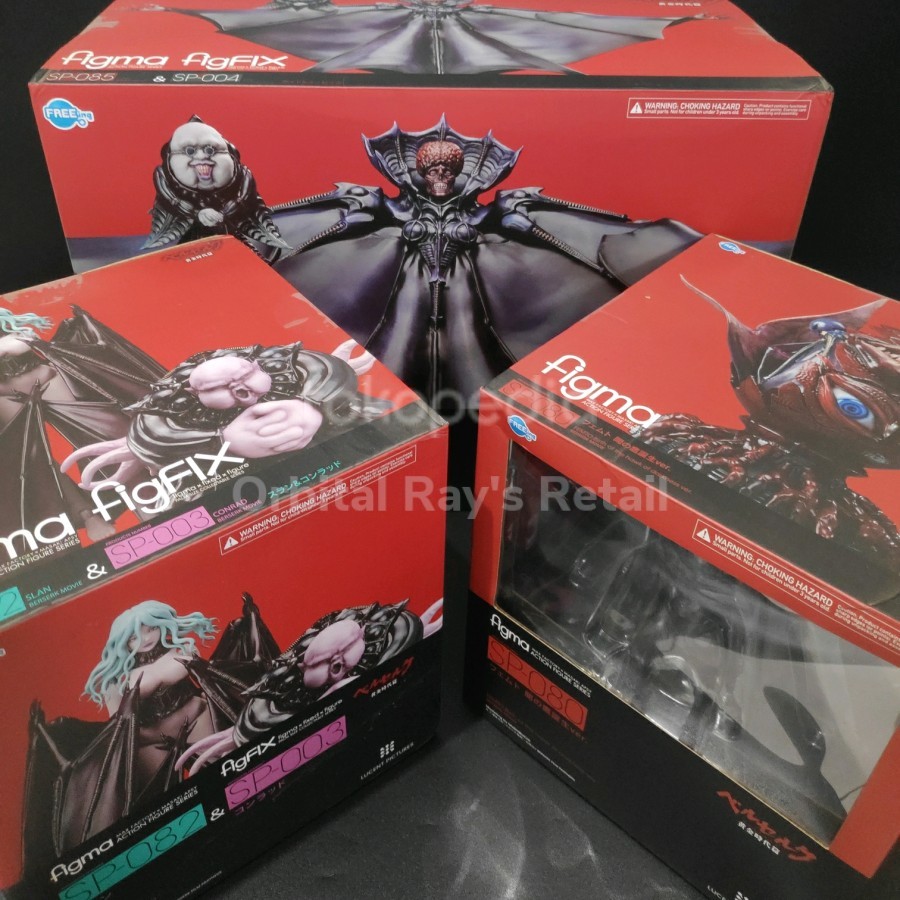 Figma Berserk God Hand set MISB ORI max factory freeing