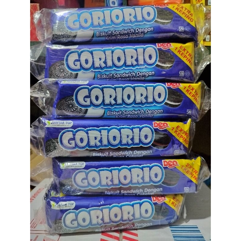 

Goriorio Biskuit Sandwich ( isi 10 pcs )