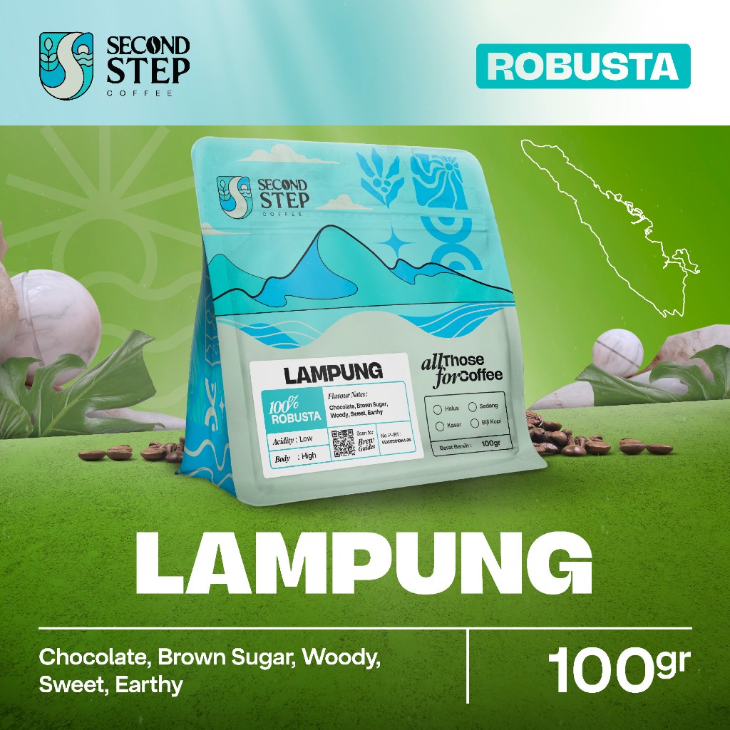 

Biji Kopi Bubuk Robusta Lampung Coffee Roast Beans Espresso Tubruk 100gr