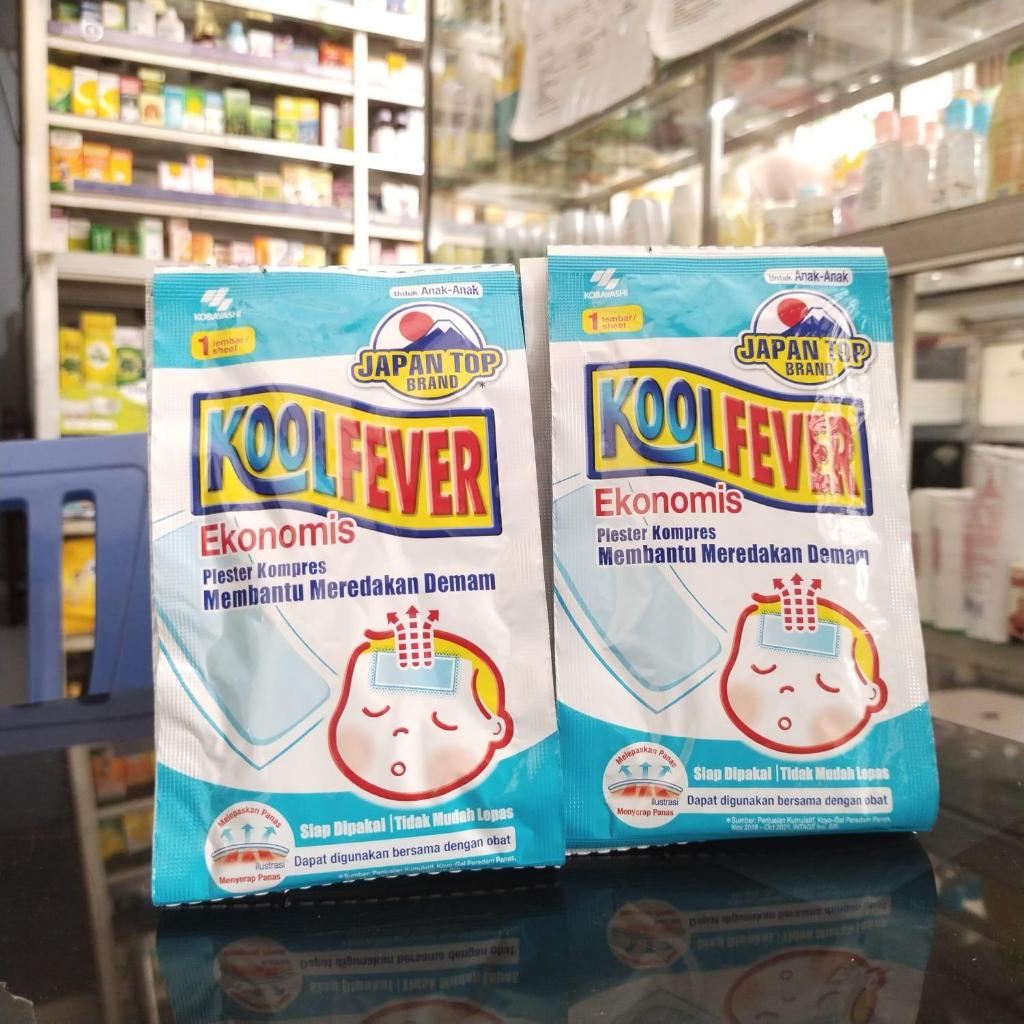 KOOL FEVER ANAK KEMASAN EKONOMIS 1 RENCENG ISI 6 PICIS