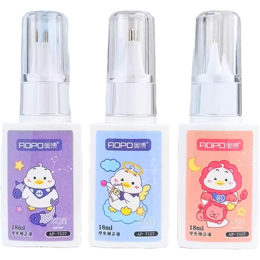 

Tipp-Ex 3 Desain Kartun Lucu- Cepat Kering & Anti Bocor | Alat Tulis Sekolah COD/Gratis Ongkir