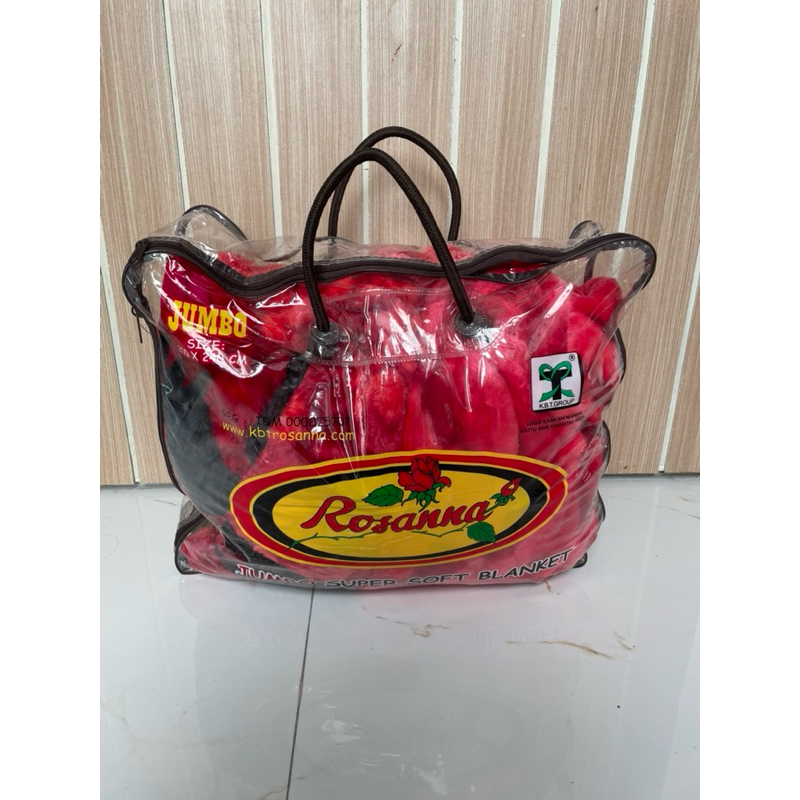Rosanna Selimut Tebal Bulu Halus Super Soft - NEW