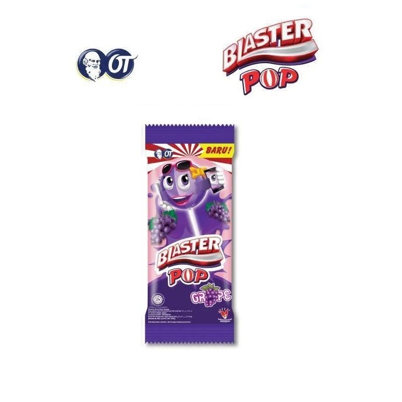 

Blaster Pop Grape Permen / 1 Pc