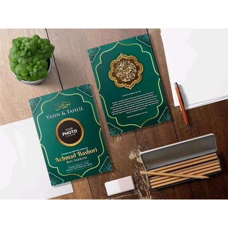 Buku Yassin & Tahlil 128 halaman softcover