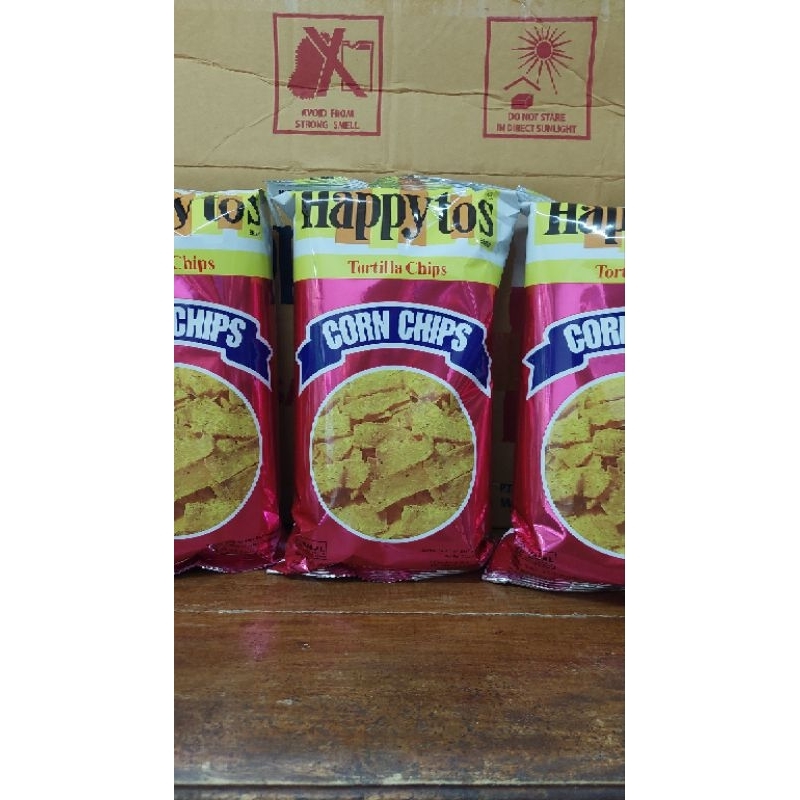 

Happy Tos Chips Corn 140gr ecer