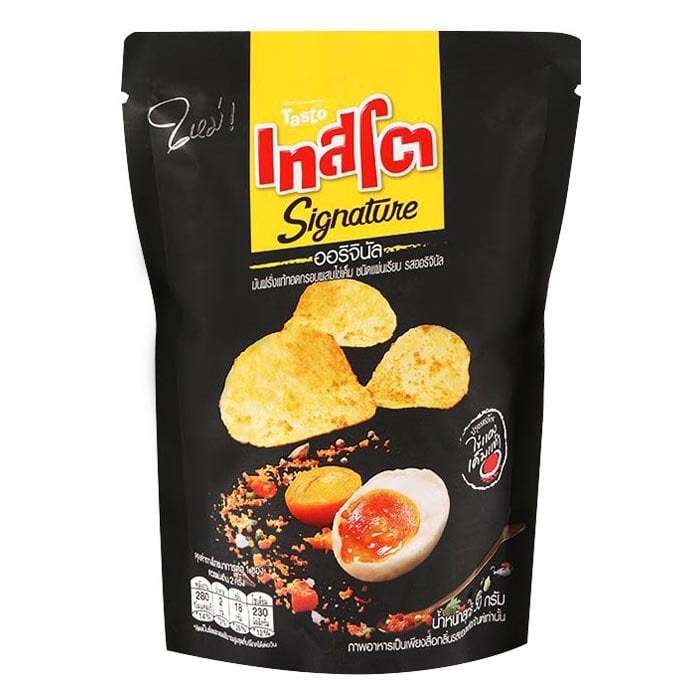 

Testo Signature Real Potato Chips with Salted Egg Original Flavor 50 g