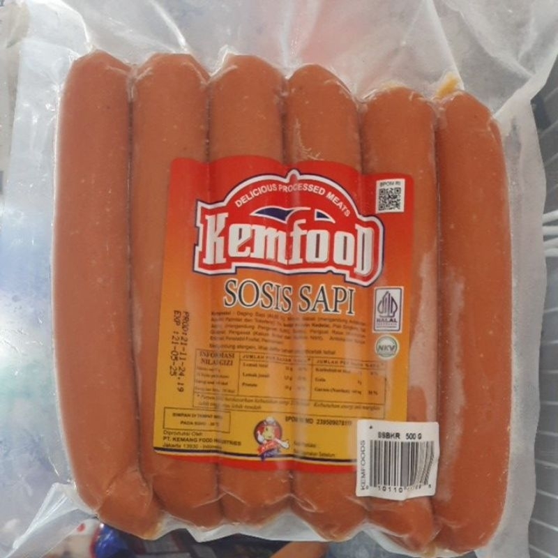 

Kemfood Sosis Sapi 500 Gram