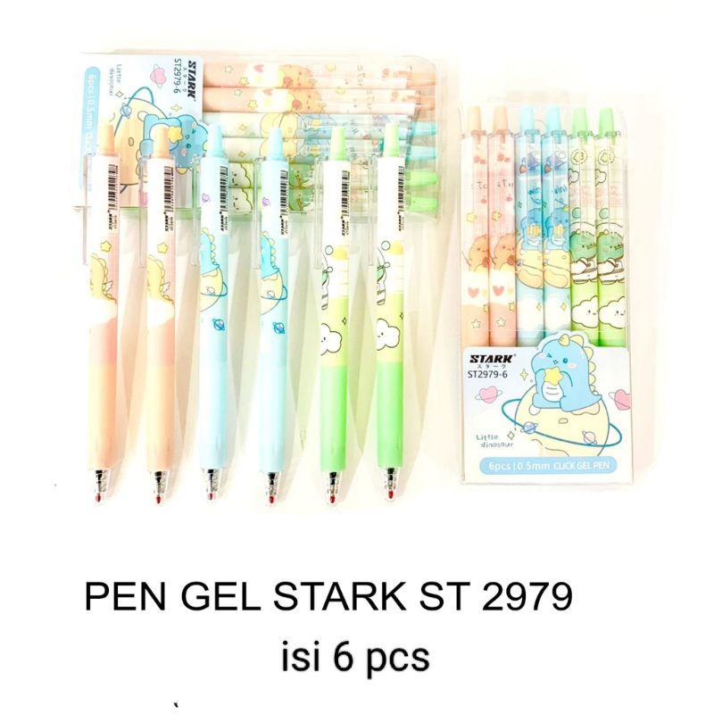 

Pena Stark GelPen stark St2979-6 isi 6 pcs