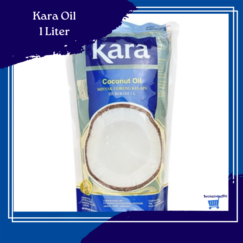 

Kara Minyak Kelapa / Kara Coconut Oil 100% Murni Kemasan 1 Liter