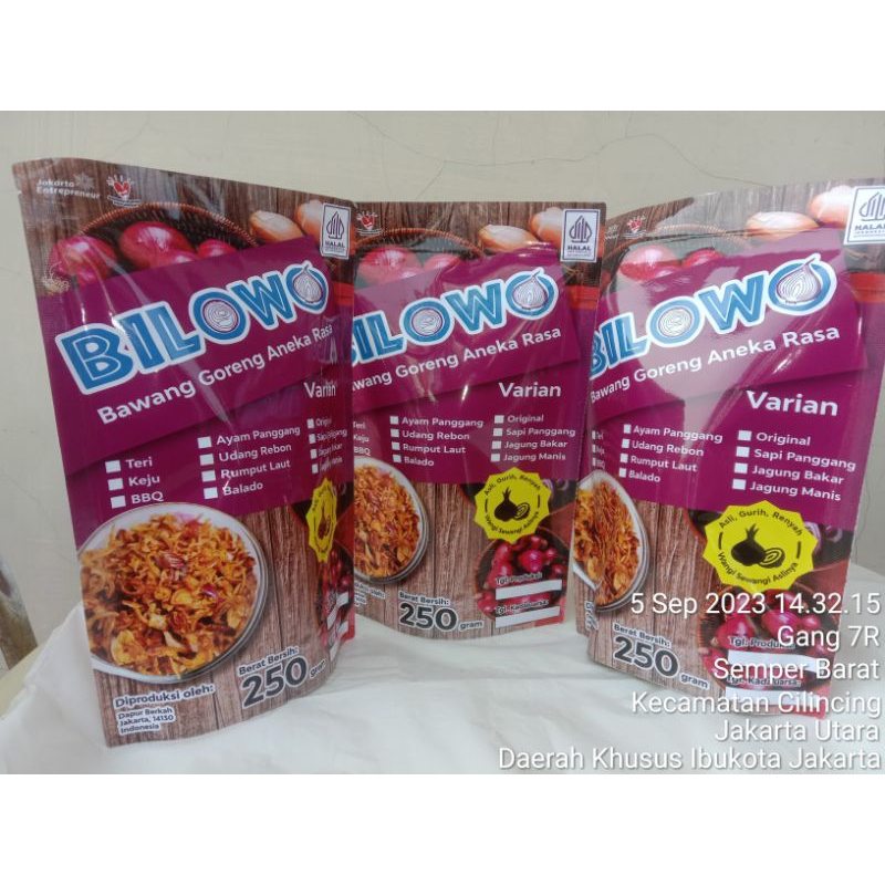 

Bilowo Bawang Goreng Aneka Rasa VARIAN