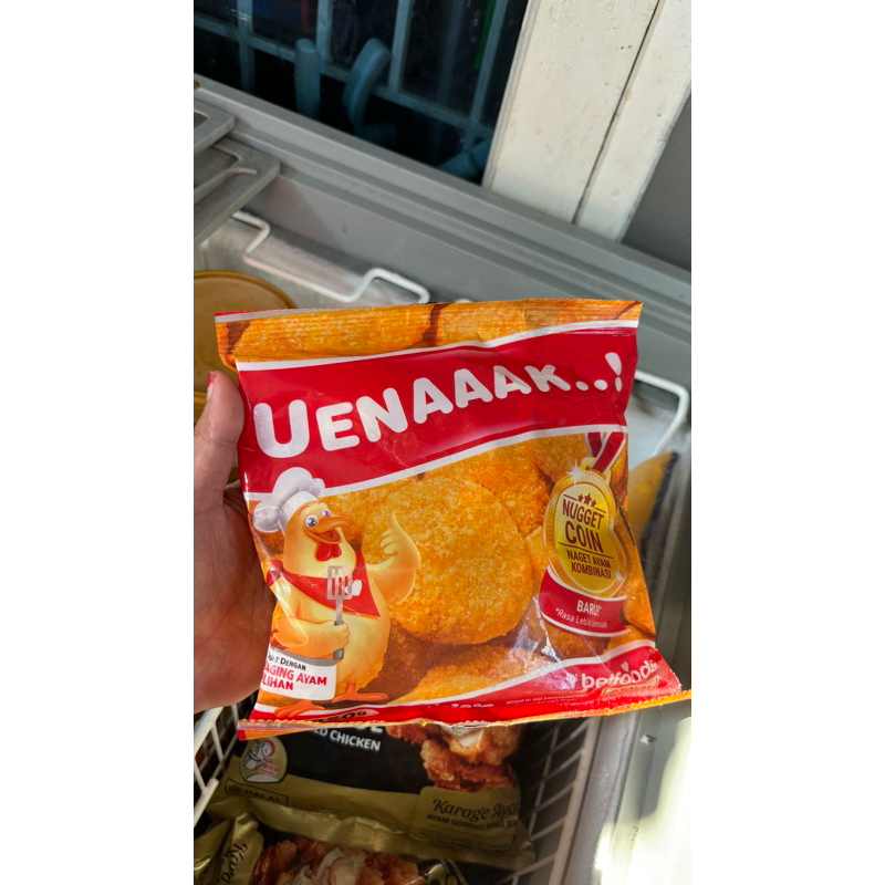 

Belfoods chicken nugget koin uenak500gr