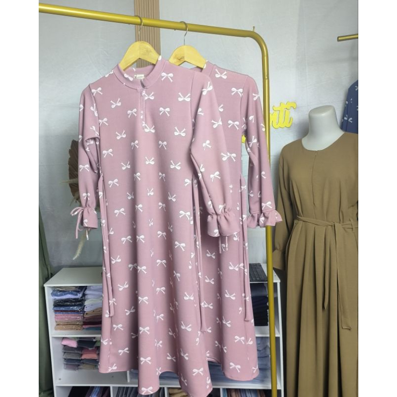 Amaris dress anak motif