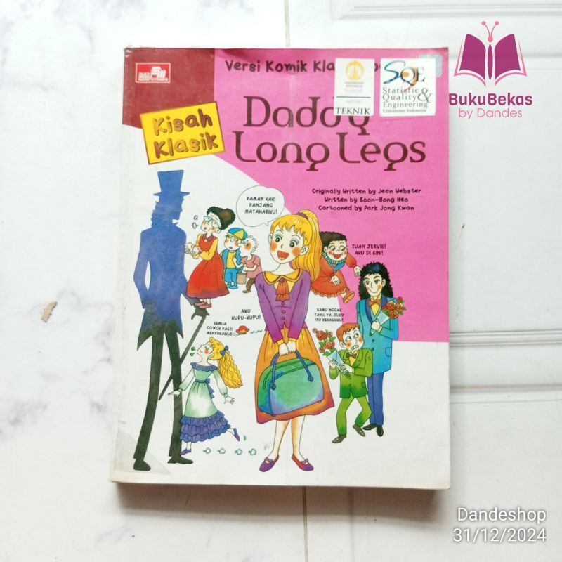 Daddy Long Legs - Versi Komik Klasik Modern Kisah Klasik by Jean Webster - Science Comic Educomic Ko