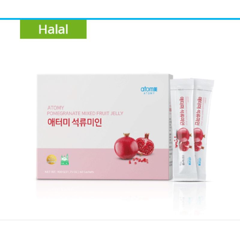 

ATOMY POMEGRANATE MIXED FRUIT JELLY ISI 60