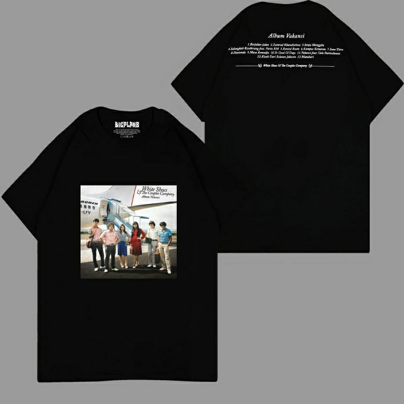 KAOS WHITE SHOES THE COUPLES COMPANY ALBUM VAKANSI/KAOS BAND TERLARIS PRIA WANITA