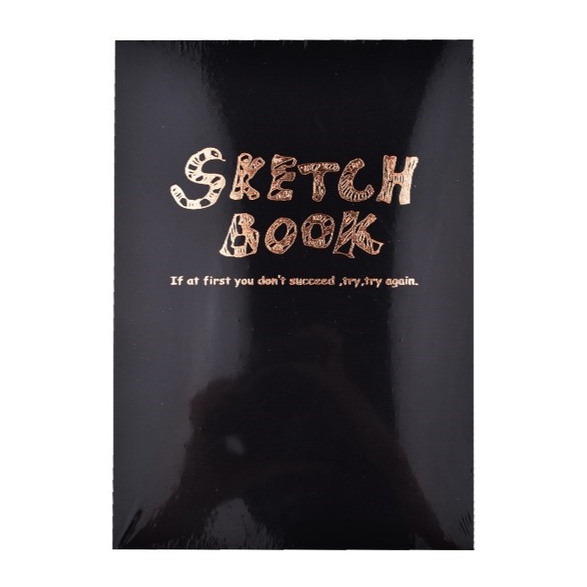 

Gramedia Pettarani - POTENTATE 021404 SKETCH BLACK COVER 100G 142X210