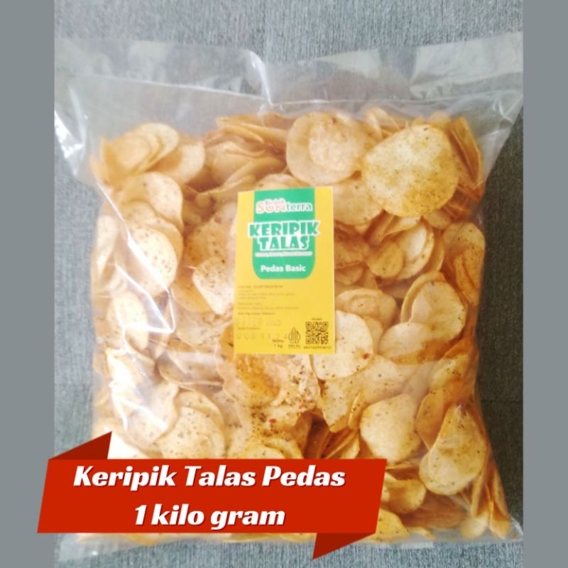 

Keripik Talas Pedas (1 kilo gram)