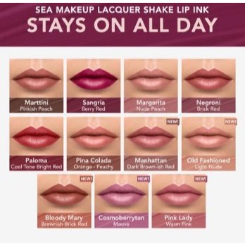 Kosmetik You Colorland Juicy Pop Lipstick | Lipcream Lipstick Lipstik