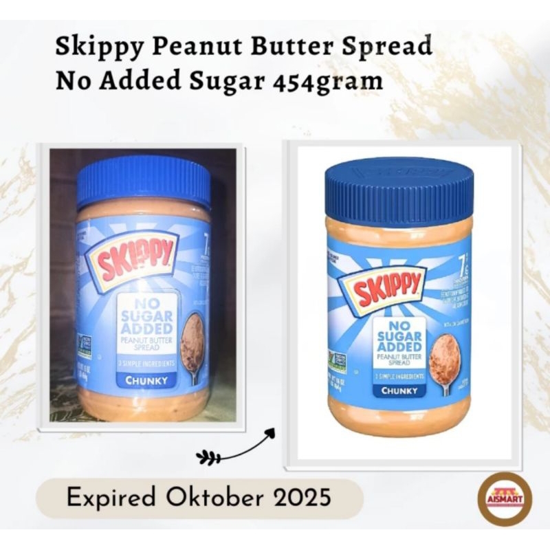 

Skippy Peanut Butter Spread Chunky No Added Sugar