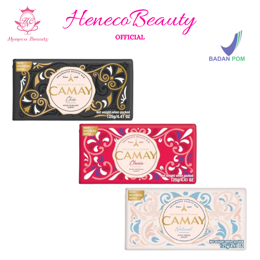 CAMAY Soap Bar 125gr - Sabun Batang - Sabun Mandi