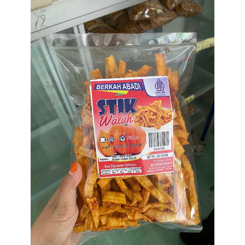 

Stik Waluh Pedas dan Asin 200gr