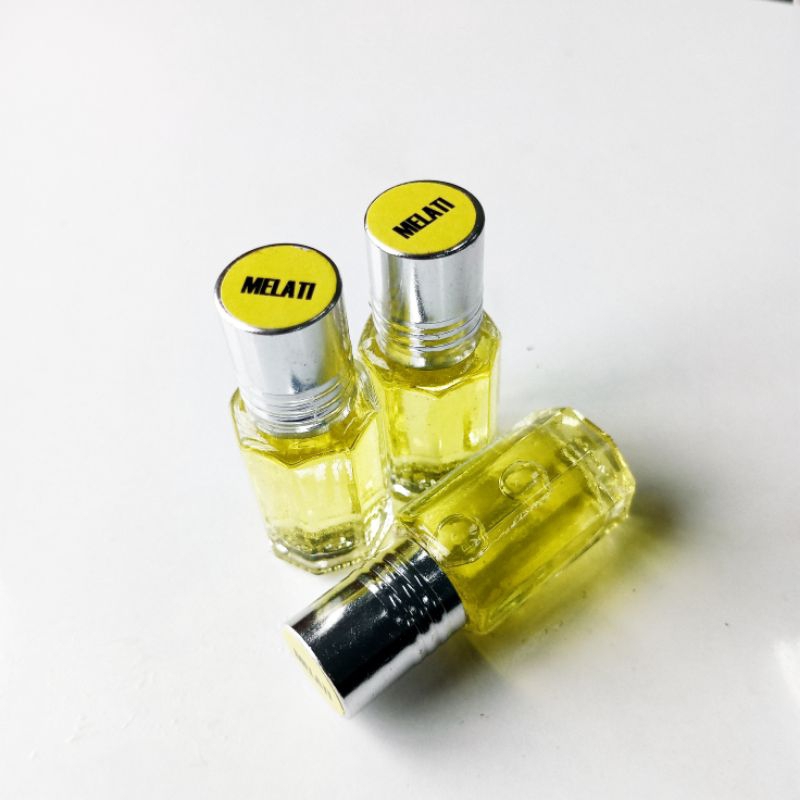 (ORI) Parfum Oles (6 ML) Beraroma Melati,Non Alkohol,Parfum Ibadah, Parfum Santri.