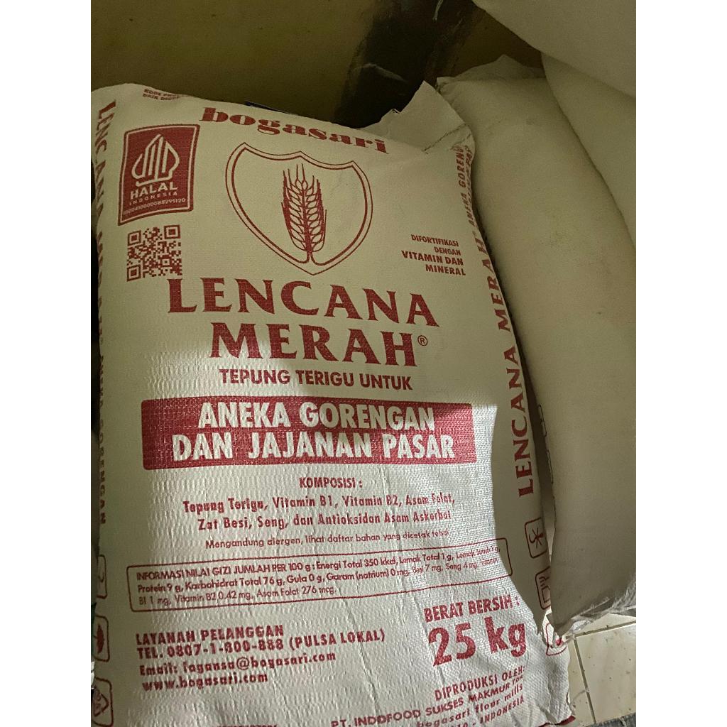 

TEPUNG TERIGU LENCANA MERAH ECERAN 500GR-1KG