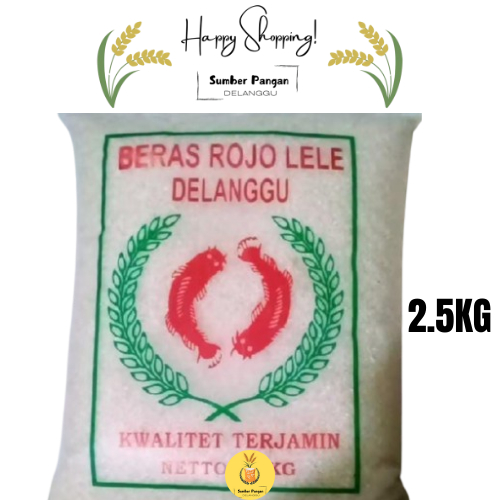 

Beras Rojolele Asli Delanggu Kemasan 2.5Kg