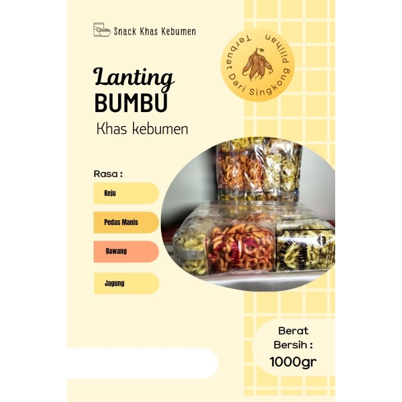 

Lanting Bumbu Mix Rasa 1 Bal(10bungkus) | Lanting bumbu varian rasa