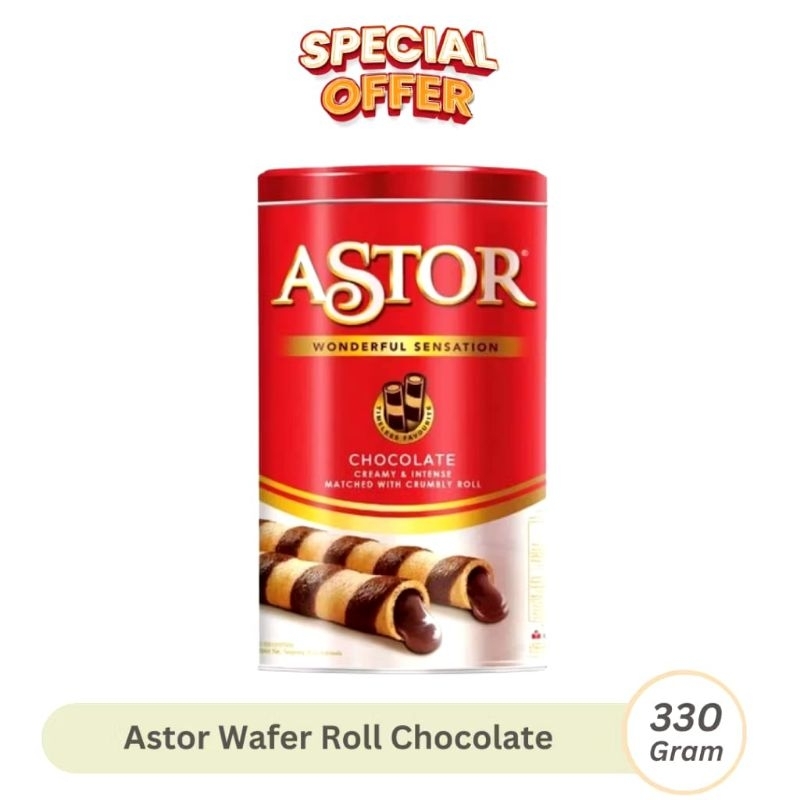 

Astor Wafer Roll Chocolate 330 Gram